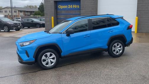 Blue 2020 Toyota RAV4 LE