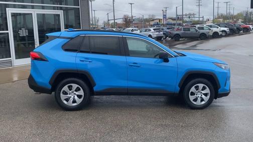 Blue 2020 Toyota RAV4 LE