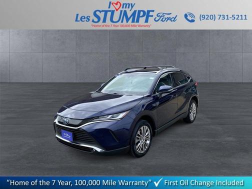 Blue 2023 Toyota Venza LE