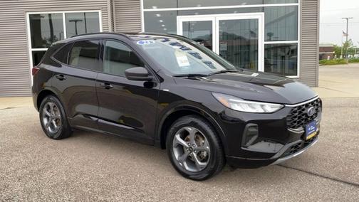 AGATE BLACK METALLIC 2023 Ford Escape ST-LINE
