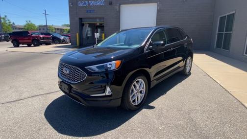 AGATE BLACK METALLIC 2024 Ford Edge SEL