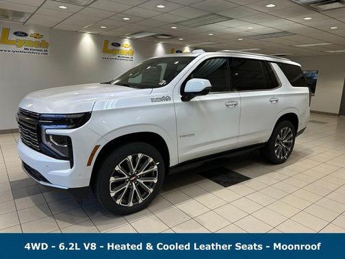 Polar White 2026 Chevrolet Tahoe High Country