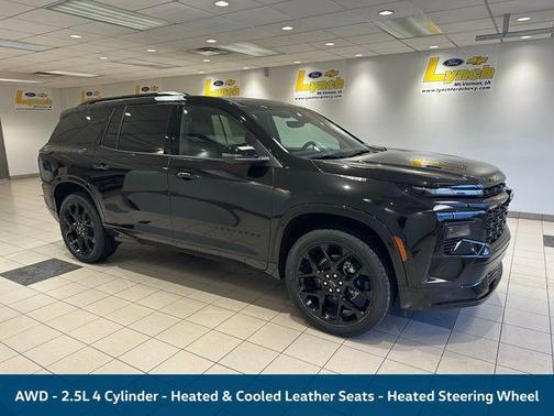 Mosaic Black Metallic 2026 Chevrolet Traverse RS