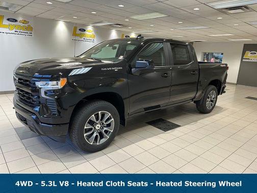 Black 2026 Chevrolet Silverado 1500 RST