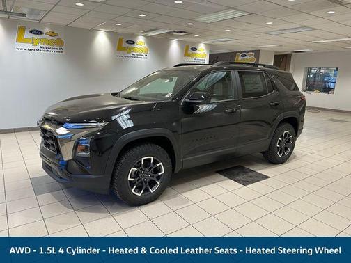 Mosaic Black Metallic 2026 Chevrolet Equinox ACTIV