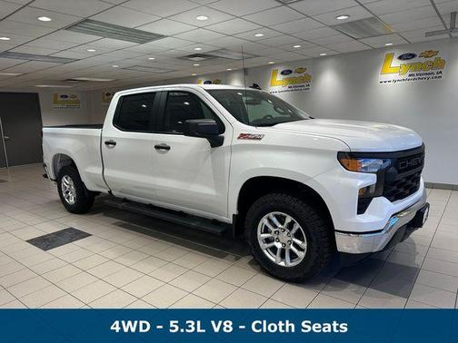 Summit White 2026 Chevrolet Silverado 1500 WT