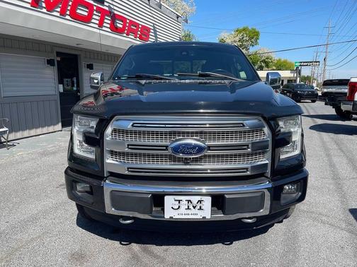 Tuxedo Black Metallic 2015 Ford F-150 Platinum