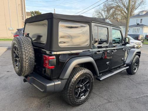 Black 2018 Jeep Wrangler Unlimited Sport S