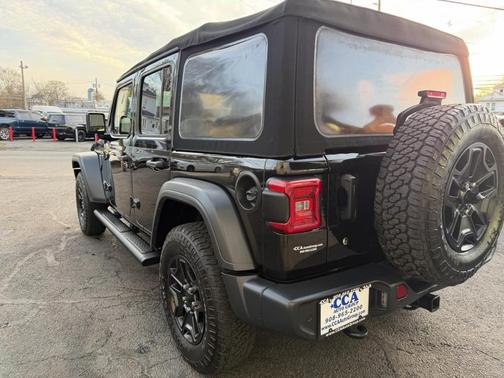 Black 2018 Jeep Wrangler Unlimited Sport S
