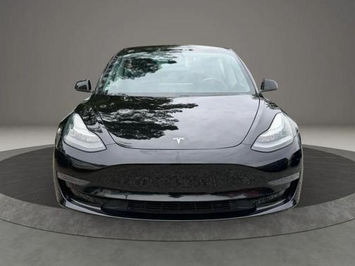 Solid Black 2021 Tesla Model 3 Standard Range Plus