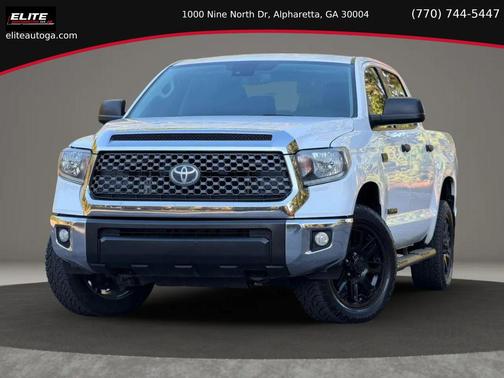 Super White 2021 Toyota Tundra SR5