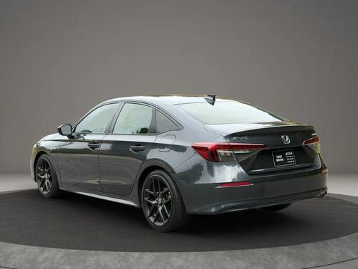Gray 2025 Honda Civic Sport
