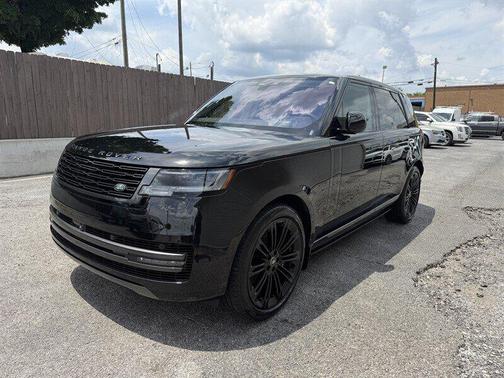 Santorini Black Metallic 2023 Land Rover Range Rover First Edition