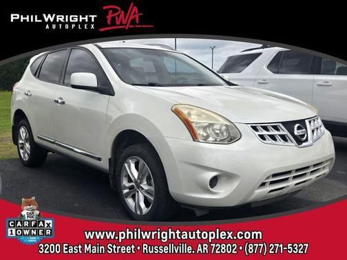 Pearl White 2012 Nissan Rogue SV