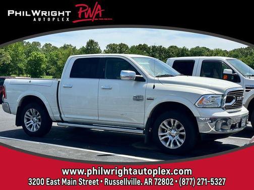 Pearl White 2017 RAM 1500 Longhorn Truck