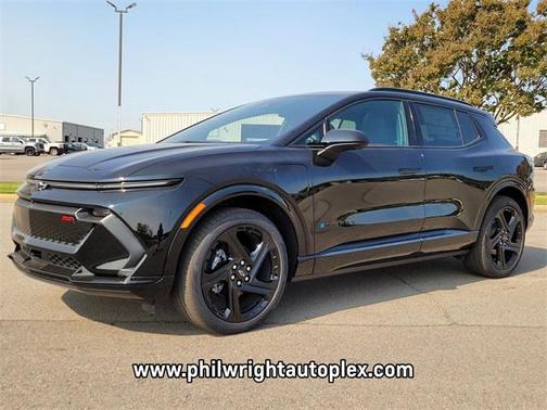 Black 2025 Chevrolet Equinox EV RS