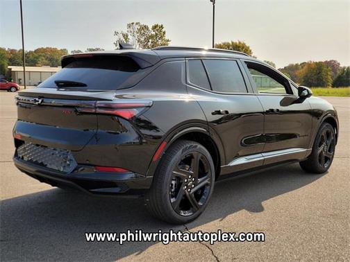 Black 2025 Chevrolet Equinox EV RS