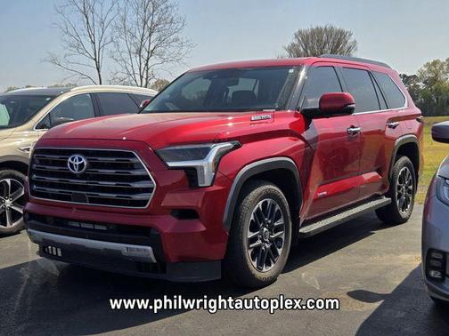 Supersonic Red 2023 Toyota Sequoia Limited