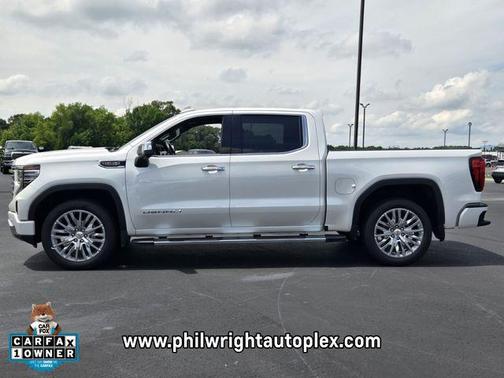 White Frost Tricoat 2024 GMC Sierra 1500 Denali