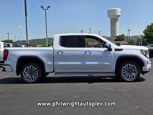 Glacier White Tricoat 2026 GMC Sierra 1500 Denali Ultimate