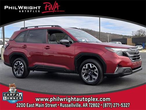 Crimson Red Pearl 2025 Subaru Forester Premium SUV