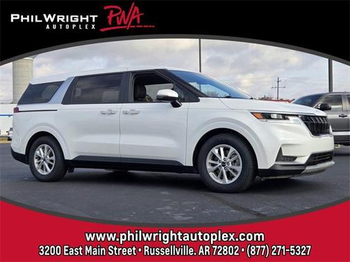 Snow White Pearl 2024 Kia Carnival LX Passenger Van