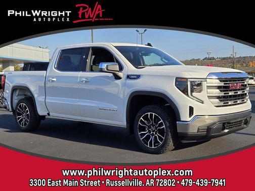 Summit White 2026 GMC Sierra 1500 SLE