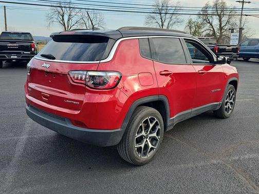 Red Hot Pearlcoat 2025 Jeep Compass Limited