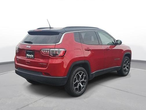 Red Hot Pearlcoat 2025 Jeep Compass Limited