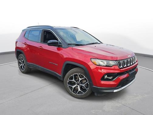 Red Hot Pearlcoat 2025 Jeep Compass Limited