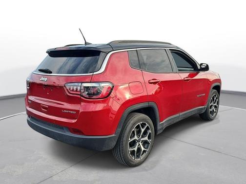Red Hot Pearlcoat 2025 Jeep Compass Limited