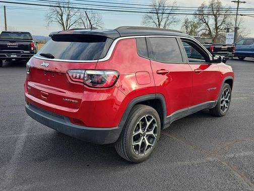 Red Hot Pearlcoat 2025 Jeep Compass Limited