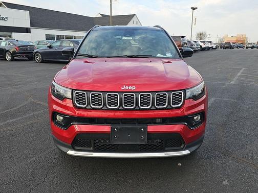 Red Hot Pearlcoat 2025 Jeep Compass Limited