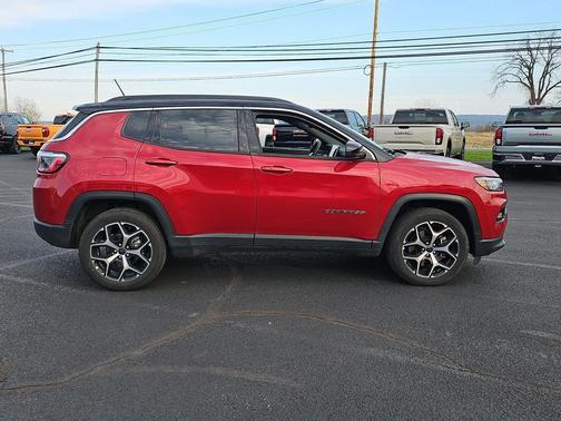 Red Hot Pearlcoat 2025 Jeep Compass Limited