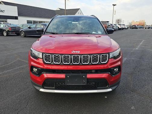 Red Hot Pearlcoat 2025 Jeep Compass Limited