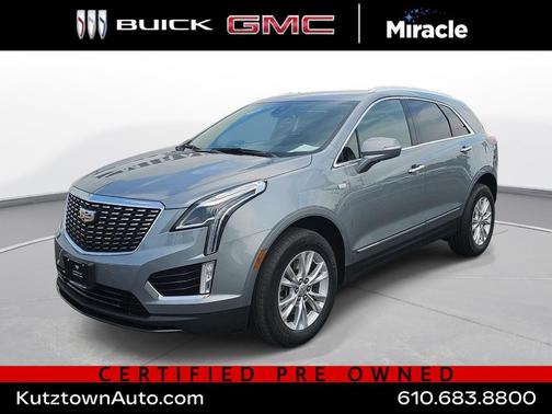 Gray 2023 Cadillac XT5 Luxury