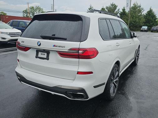 White 2020 BMW X7 M50i