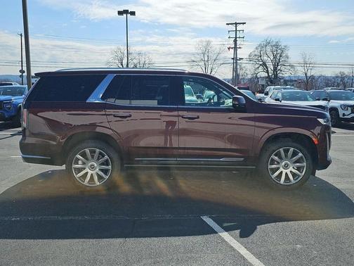 Mahogany Metallic 2022 Cadillac Escalade Premium Luxury Platinum