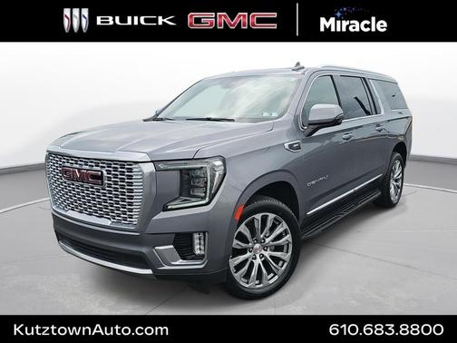 Satin Steel Metallic 2021 GMC Yukon XL Denali
