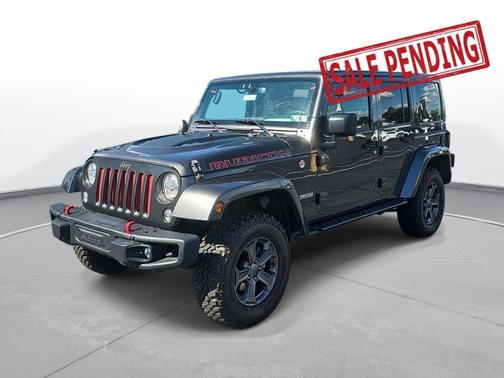 Granite Crystal Metallic Clearcoat 2017 Jeep Wrangler Unlimited Rubicon