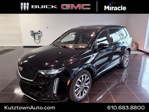 Stellar Black Metallic 2024 Cadillac XT6 Sport AWD