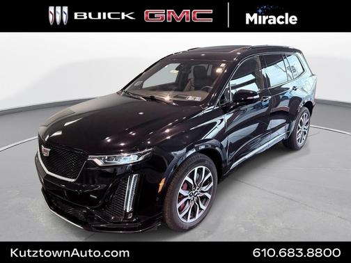Stellar Black Metallic 2024 Cadillac XT6 Sport AWD