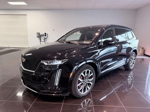 Stellar Black Metallic 2024 Cadillac XT6 Sport AWD