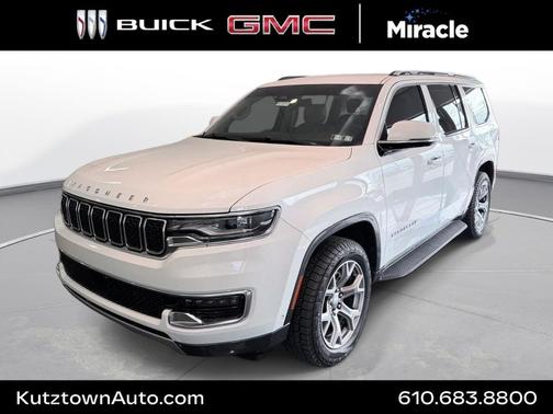 Bright White Clearcoat 2022 Jeep Wagoneer Series II 4x4