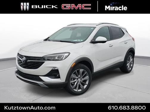 White Frost Tricoat 2022 Buick Encore GX Essence