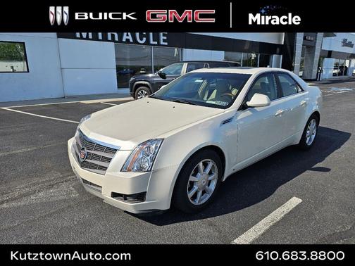 White Diamond Tricoat 2008 Cadillac CTS Base
