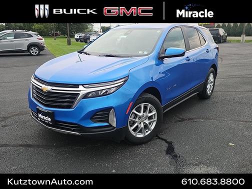 Riptide Blue Metallic 2024 Chevrolet Equinox 1LT