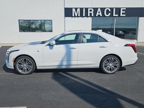 White 2023 Cadillac CT4 Premium Luxury