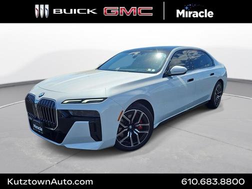 Mineral White Metallic 2024 BMW 760 xDrive