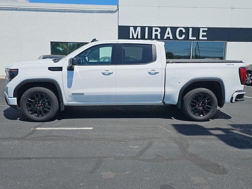 Summit White 2024 GMC Sierra 1500 Elevation